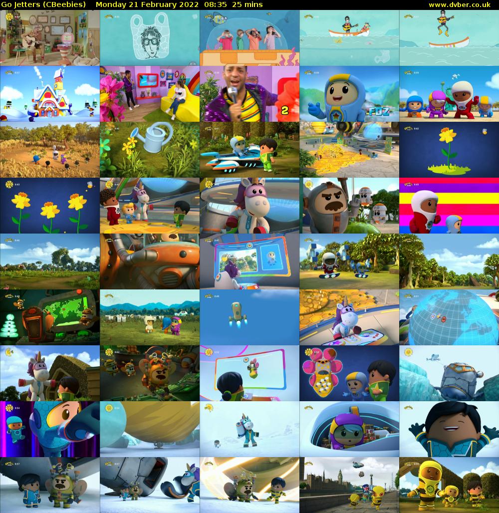 Go Jetters (CBeebies) Monday 21 February 2022 08:35 - 09:00