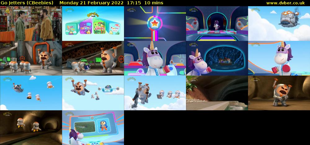 Go Jetters (CBeebies) Monday 21 February 2022 17:15 - 17:25