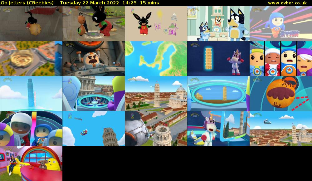 Go Jetters (CBeebies) Tuesday 22 March 2022 14:25 - 14:40