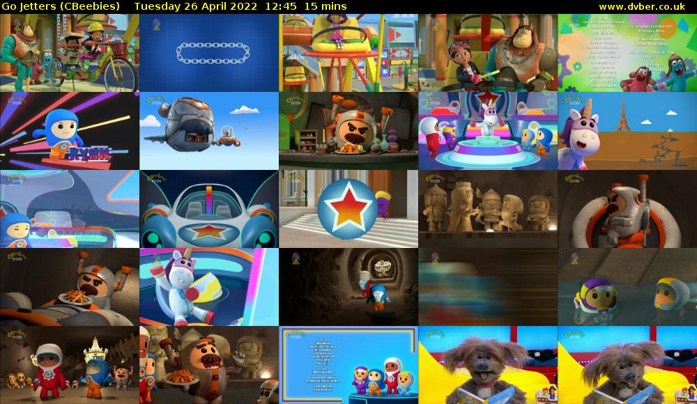 Go Jetters (CBeebies) Tuesday 26 April 2022 12:45 - 13:00