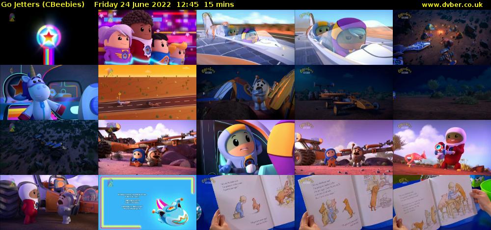 Go Jetters (CBeebies) Friday 24 June 2022 12:45 - 13:00