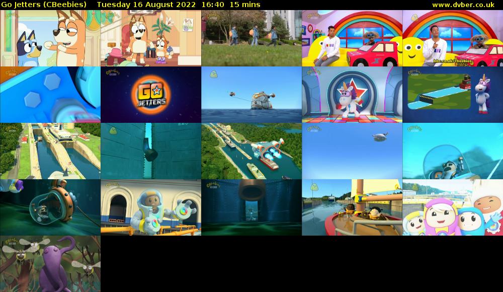 Go Jetters (CBeebies) Tuesday 16 August 2022 16:40 - 16:55