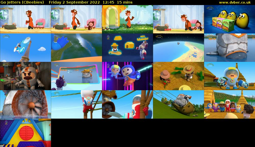 Go Jetters (CBeebies) Friday 2 September 2022 12:45 - 13:00