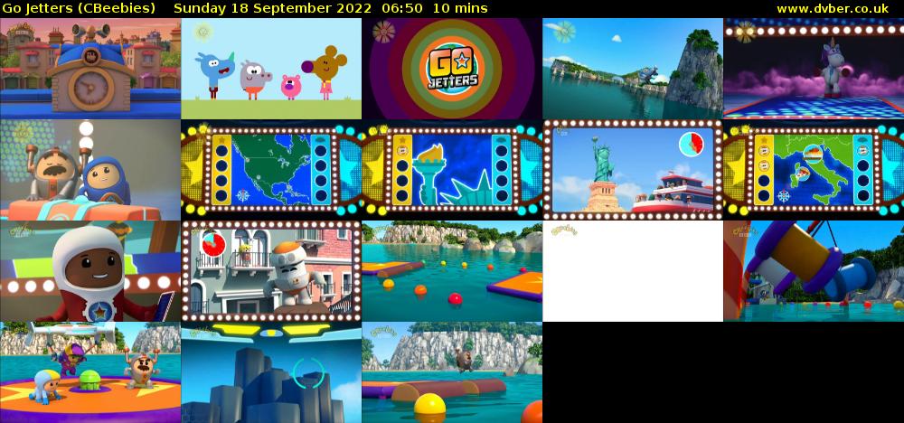 Go Jetters (CBeebies) Sunday 18 September 2022 06:50 - 07:00
