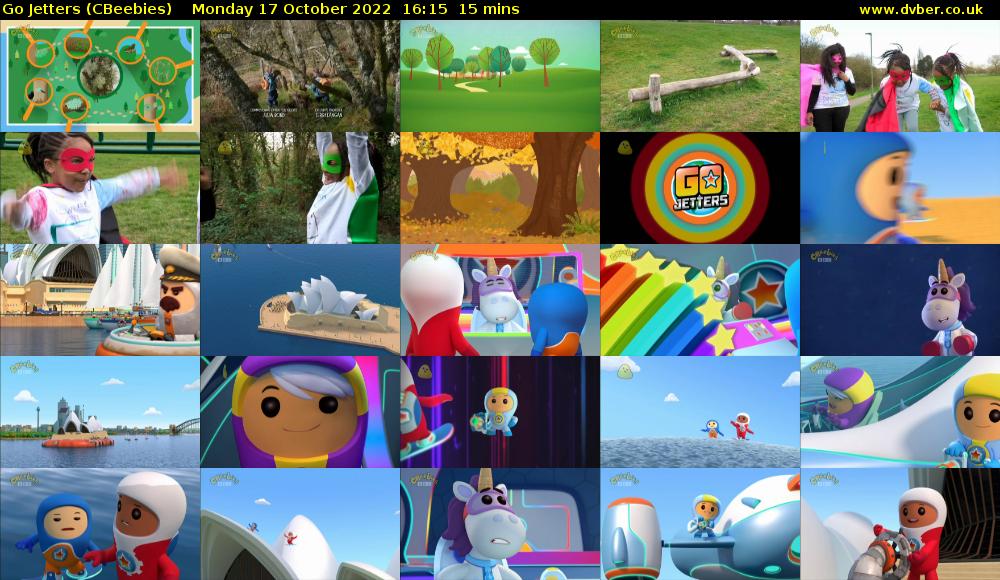 Go Jetters (CBeebies) Monday 17 October 2022 16:15 - 16:30