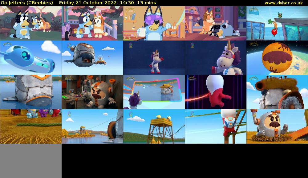Go Jetters (CBeebies) Friday 21 October 2022 14:30 - 14:43