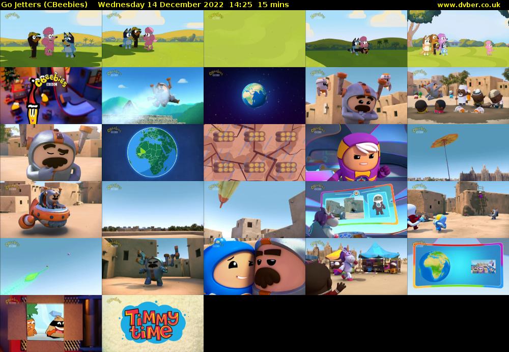 Go Jetters (CBeebies) Wednesday 14 December 2022 14:25 - 14:40