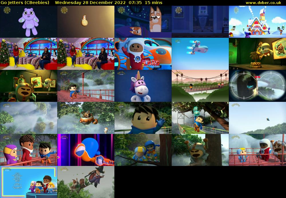 Go Jetters (CBeebies) Wednesday 28 December 2022 07:35 - 07:50
