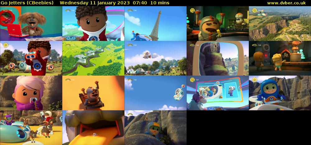 Go Jetters (CBeebies) Wednesday 11 January 2023 07:40 - 07:50