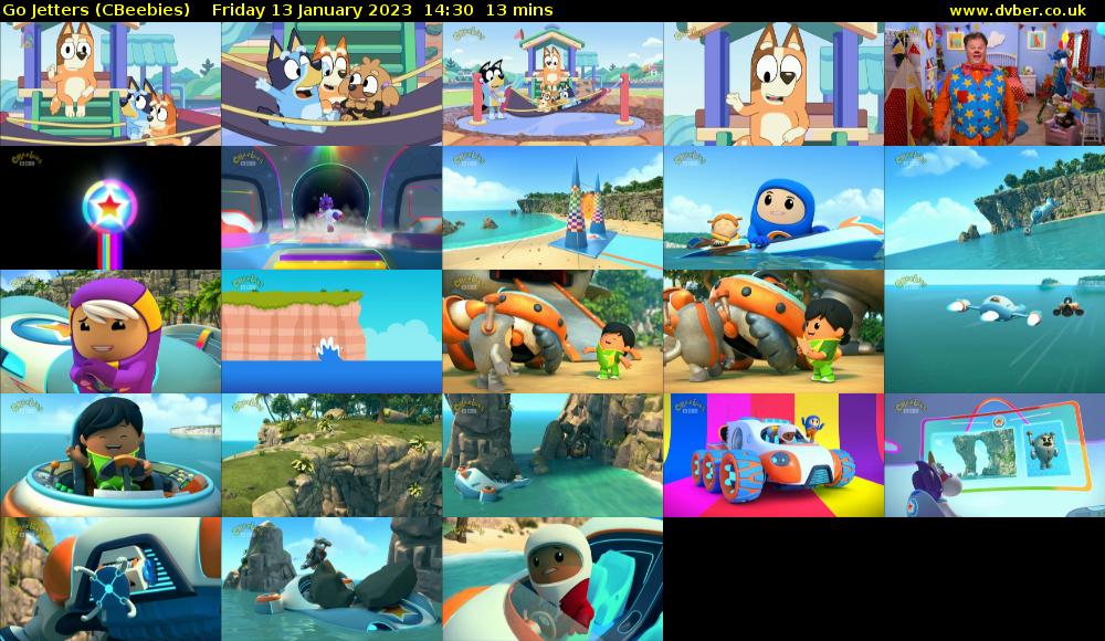 Go Jetters (CBeebies) Friday 13 January 2023 14:30 - 14:43