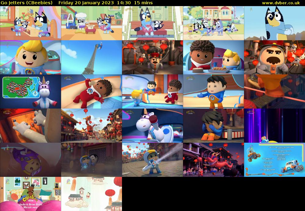 Go Jetters (CBeebies) Friday 20 January 2023 14:30 - 14:45