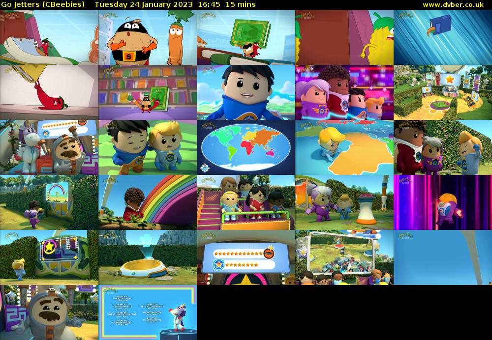 Go Jetters (CBeebies) Tuesday 24 January 2023 16:45 - 17:00