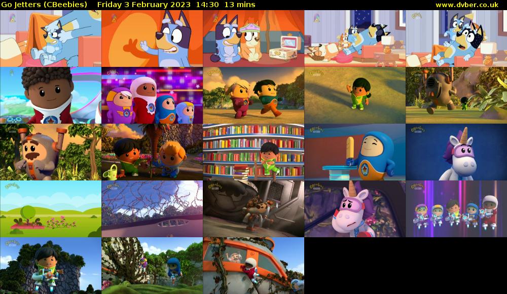 Go Jetters (CBeebies) Friday 3 February 2023 14:30 - 14:43