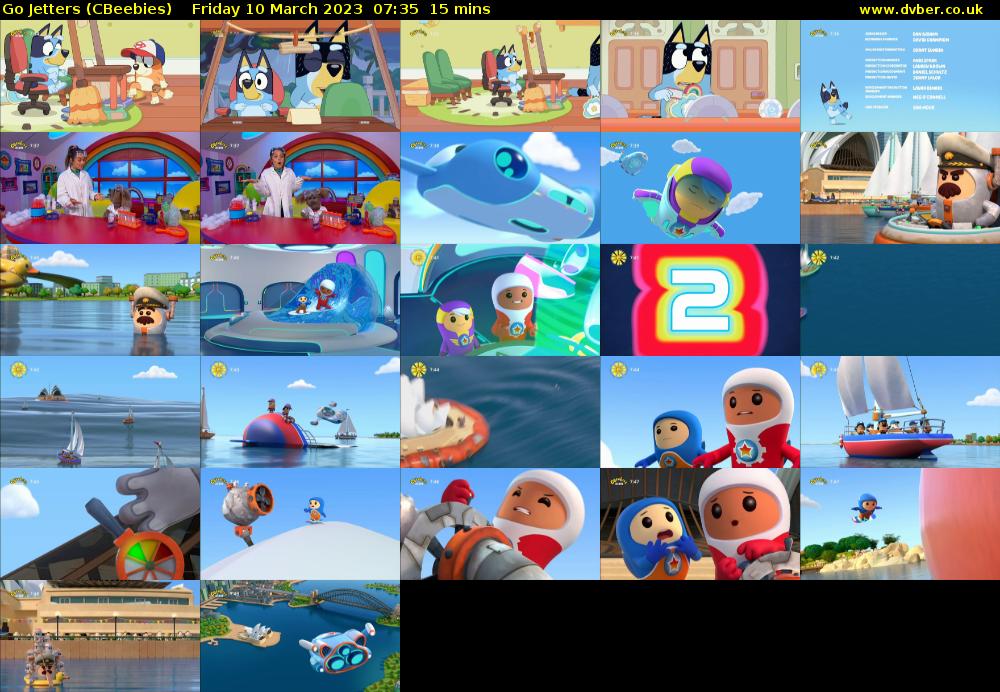 Go Jetters (CBeebies) Friday 10 March 2023 07:35 - 07:50