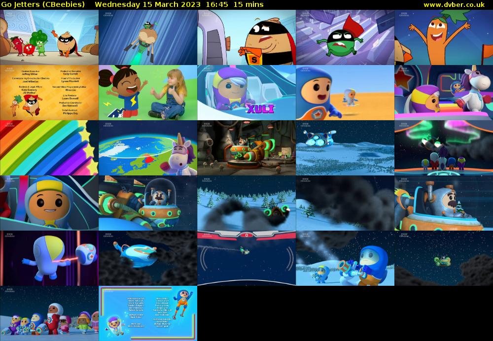 Go Jetters (CBeebies) Wednesday 15 March 2023 16:45 - 17:00