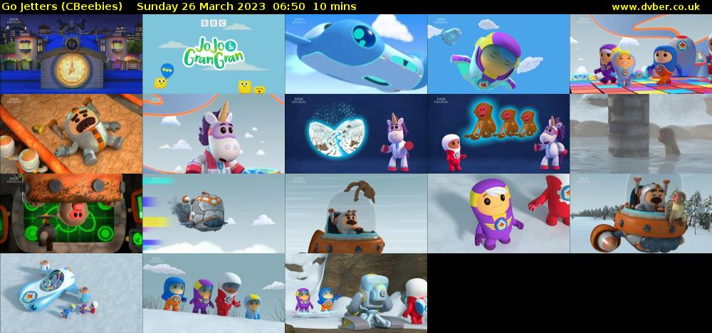 Go Jetters (CBeebies) Sunday 26 March 2023 06:50 - 07:00