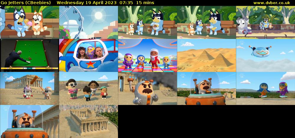 Go Jetters (CBeebies) Wednesday 19 April 2023 07:35 - 07:50