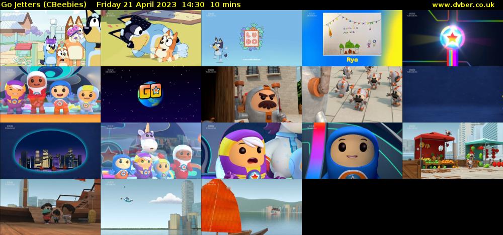 Go Jetters (CBeebies) Friday 21 April 2023 14:30 - 14:40