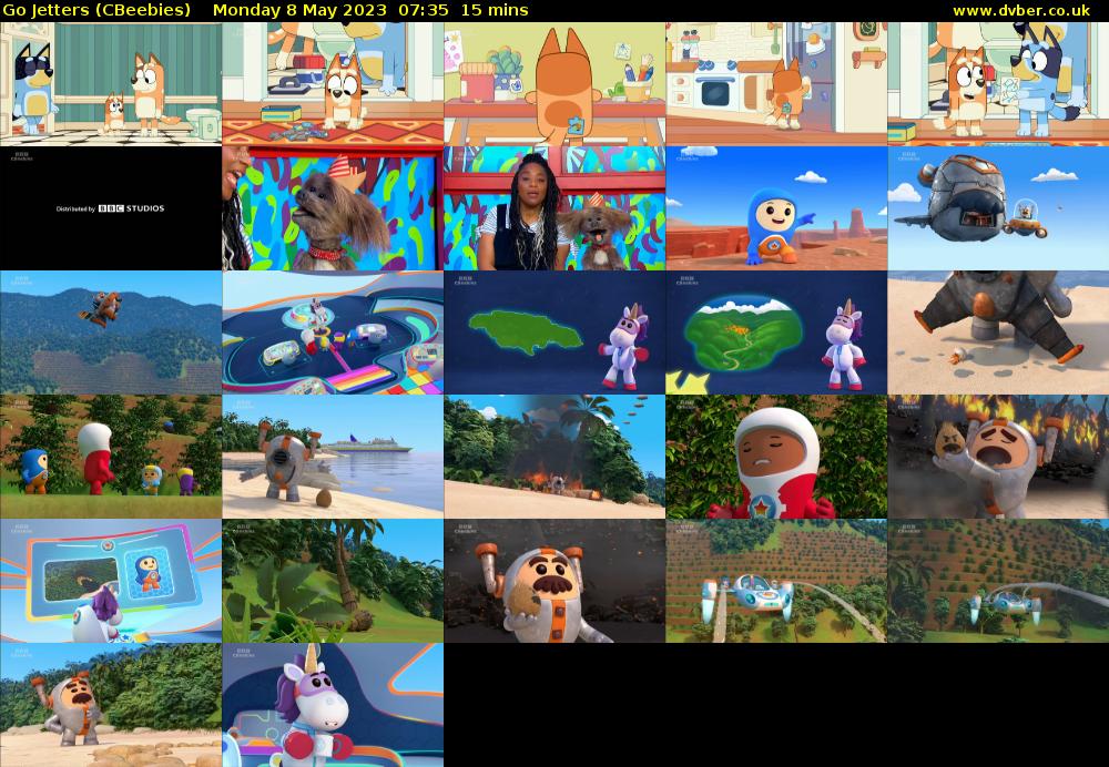 Go Jetters (CBeebies) Monday 8 May 2023 07:35 - 07:50