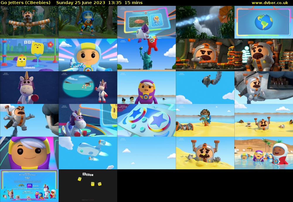 Go Jetters (CBeebies) Sunday 25 June 2023 13:35 - 13:50
