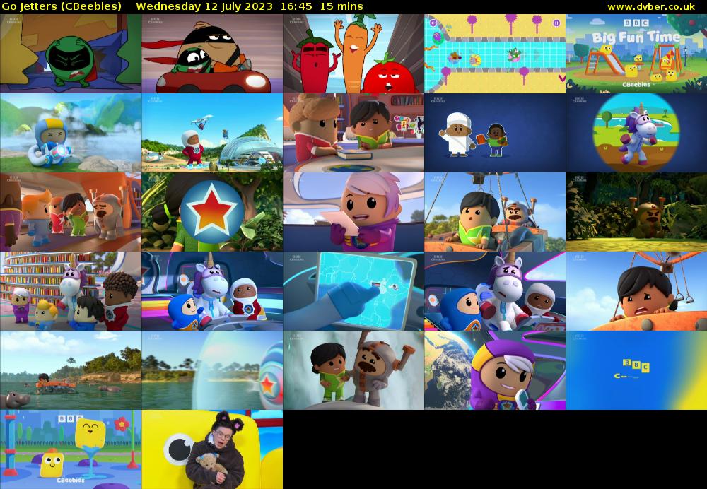 Go Jetters (CBeebies) Wednesday 12 July 2023 16:45 - 17:00