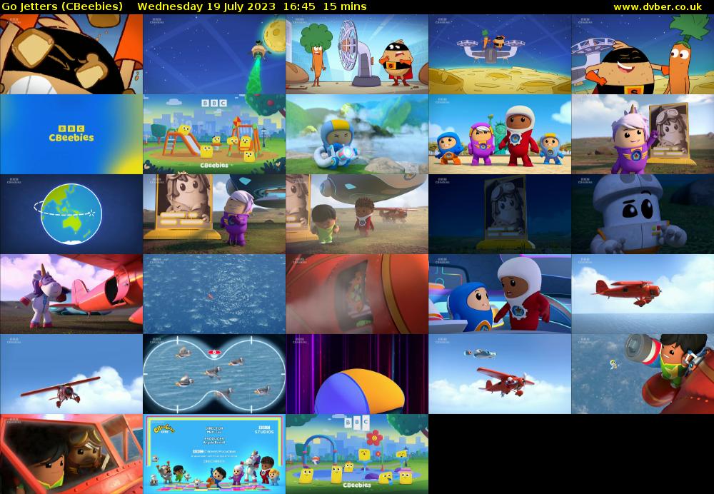 Go Jetters (CBeebies) Wednesday 19 July 2023 16:45 - 17:00