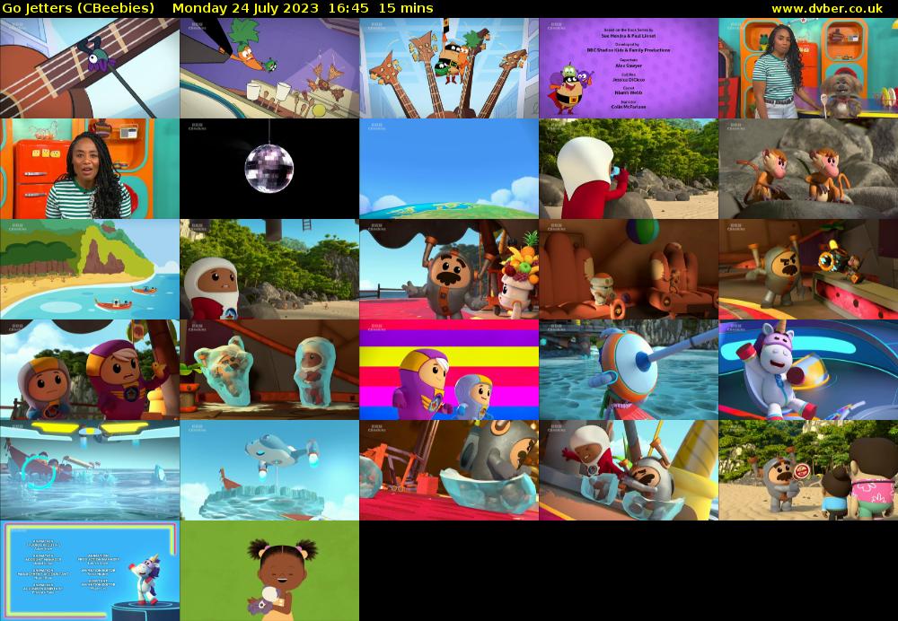 Go Jetters (CBeebies) Monday 24 July 2023 16:45 - 17:00