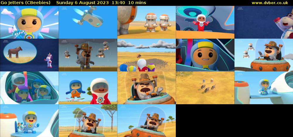 Go Jetters (CBeebies) Sunday 6 August 2023 13:40 - 13:50