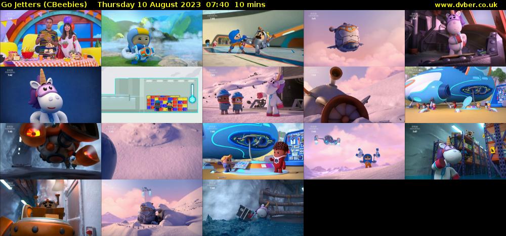 Go Jetters (CBeebies) Thursday 10 August 2023 07:40 - 07:50