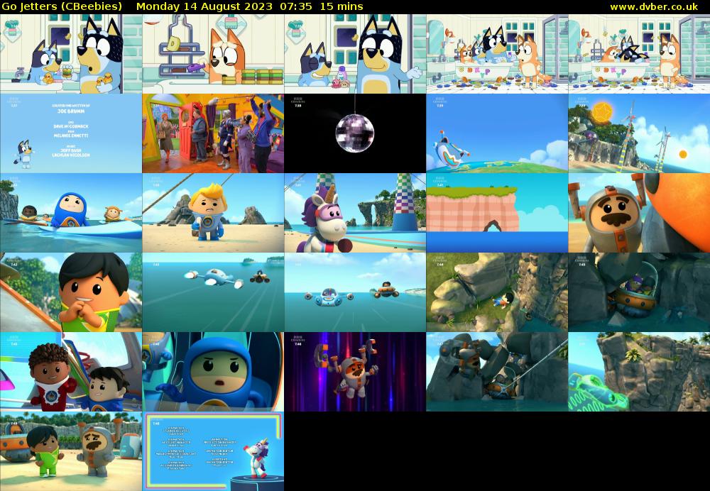 Go Jetters (CBeebies) Monday 14 August 2023 07:35 - 07:50