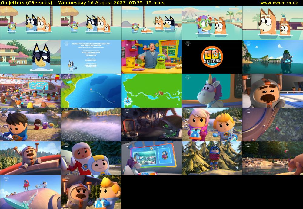 Go Jetters (CBeebies) Wednesday 16 August 2023 07:35 - 07:50