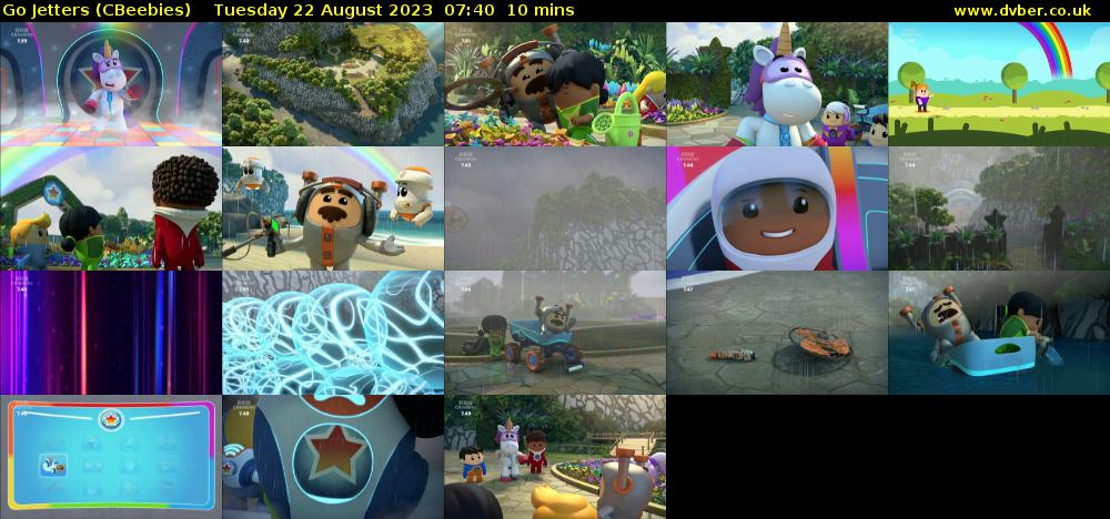 Go Jetters (CBeebies) Tuesday 22 August 2023 07:40 - 07:50