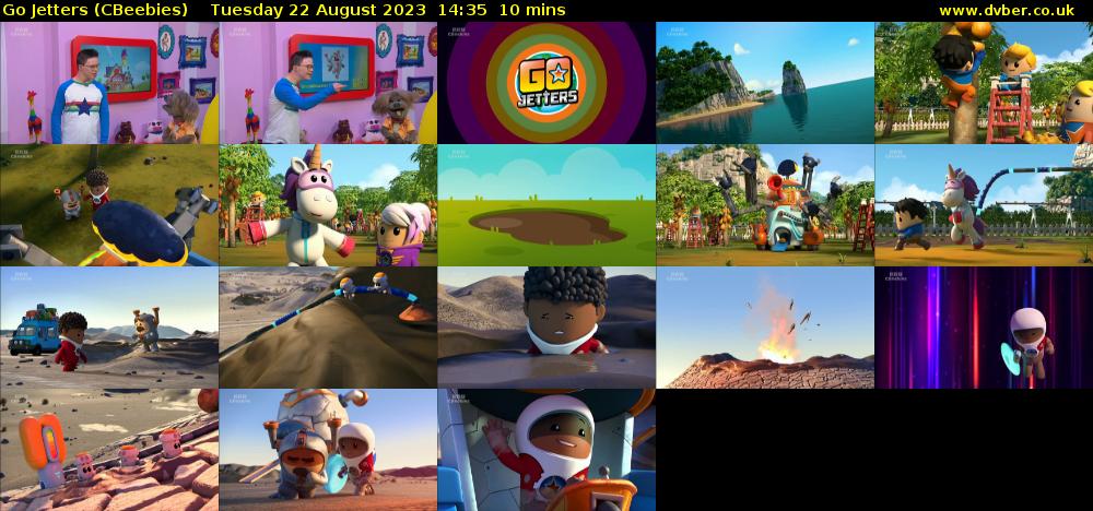 Go Jetters (CBeebies) Tuesday 22 August 2023 14:35 - 14:45
