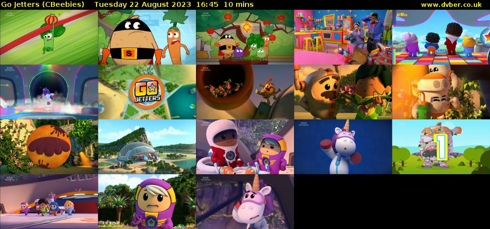 Go Jetters (CBeebies) Tuesday 22 August 2023 16:45 - 16:55