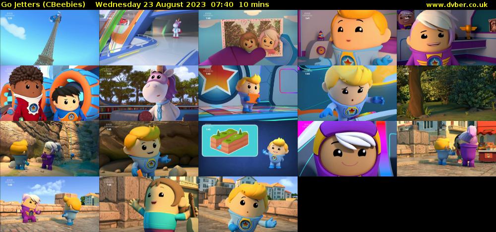 Go Jetters (CBeebies) Wednesday 23 August 2023 07:40 - 07:50