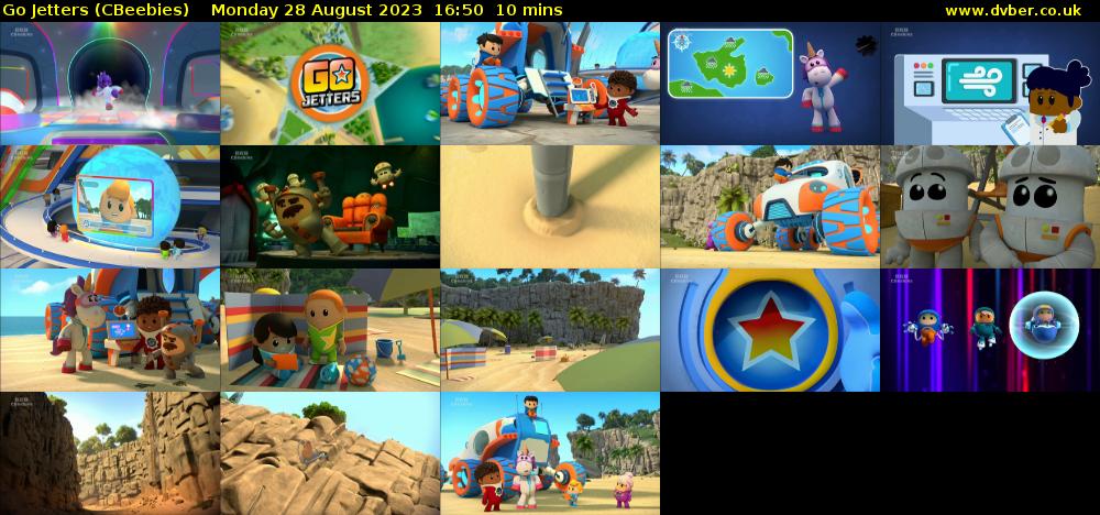 Go Jetters (CBeebies) Monday 28 August 2023 16:50 - 17:00