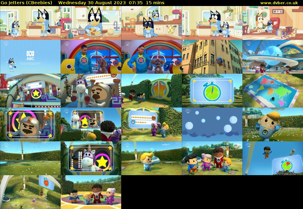 Go Jetters (CBeebies) Wednesday 30 August 2023 07:35 - 07:50