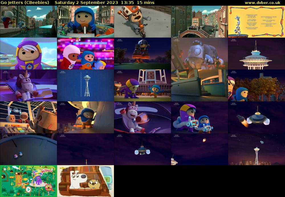 Go Jetters (CBeebies) Saturday 2 September 2023 13:35 - 13:50