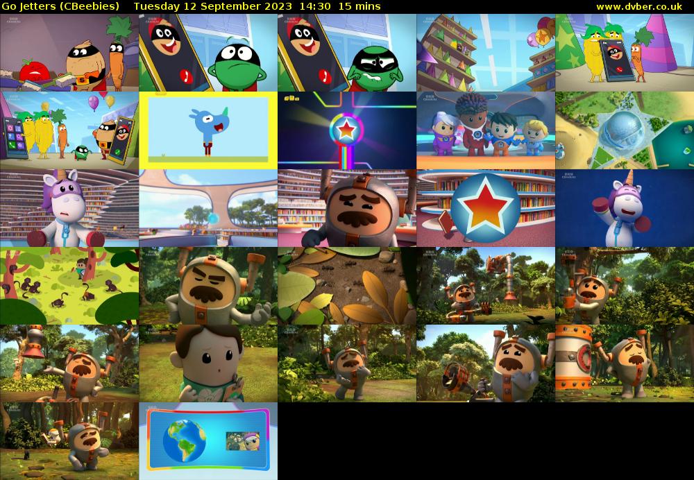 Go Jetters (CBeebies) Tuesday 12 September 2023 14:30 - 14:45