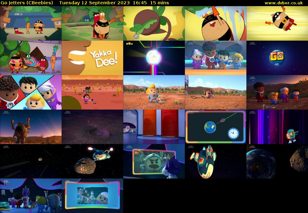 Go Jetters (CBeebies) Tuesday 12 September 2023 16:45 - 17:00