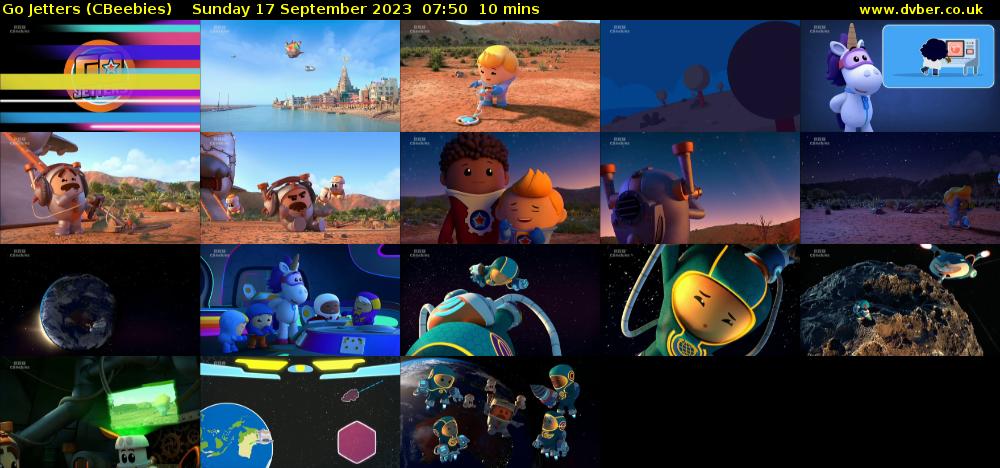 Go Jetters (CBeebies) Sunday 17 September 2023 07:50 - 08:00