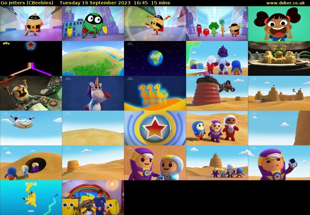 Go Jetters (CBeebies) Tuesday 19 September 2023 16:45 - 17:00