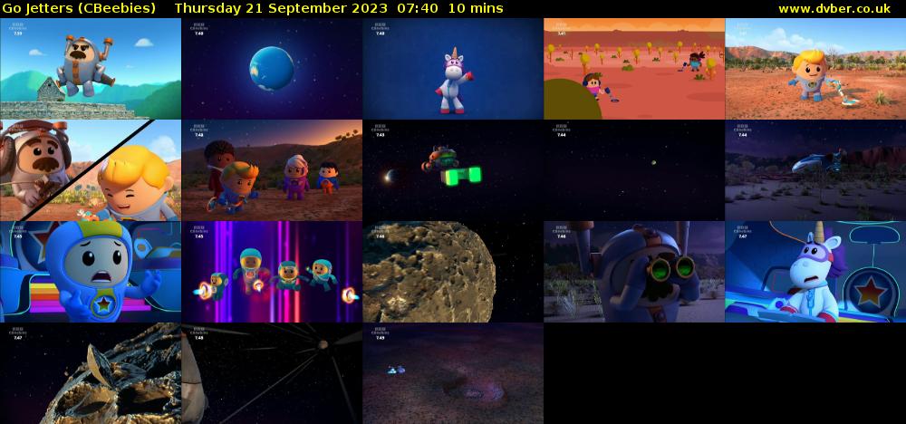 Go Jetters (CBeebies) Thursday 21 September 2023 07:40 - 07:50