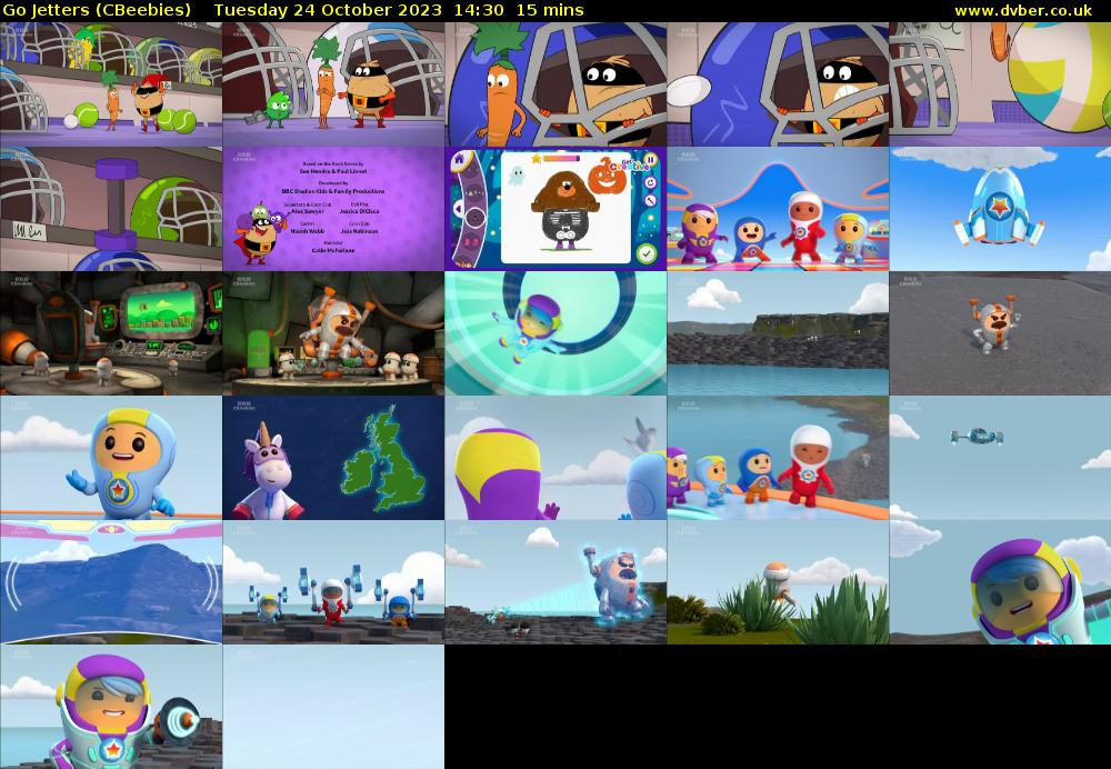 Go Jetters (CBeebies) Tuesday 24 October 2023 14:30 - 14:45