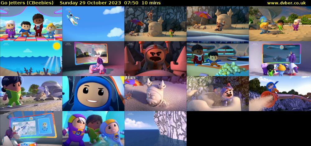 Go Jetters (CBeebies) Sunday 29 October 2023 07:50 - 08:00