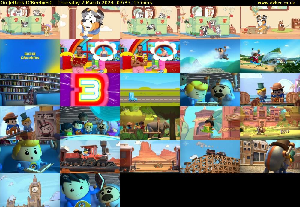 Go Jetters (CBeebies) Thursday 7 March 2024 07:35 - 07:50