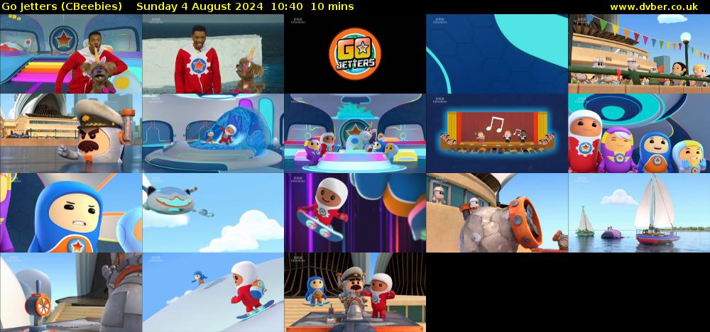 Go Jetters (CBeebies) Sunday 4 August 2024 10:40 - 10:50