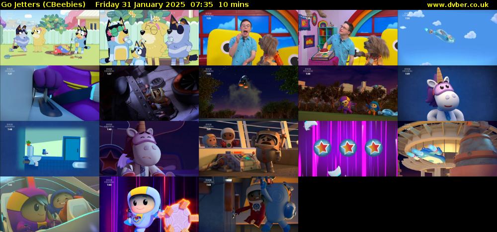 Go Jetters (CBeebies) Friday 31 January 2025 07:35 - 07:45