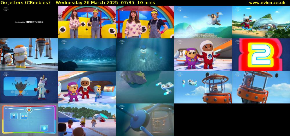 Go Jetters (CBeebies) Wednesday 26 March 2025 07:35 - 07:45