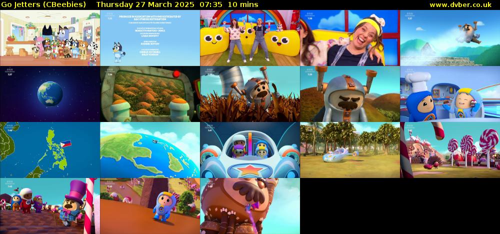 Go Jetters (CBeebies) Thursday 27 March 2025 07:35 - 07:45